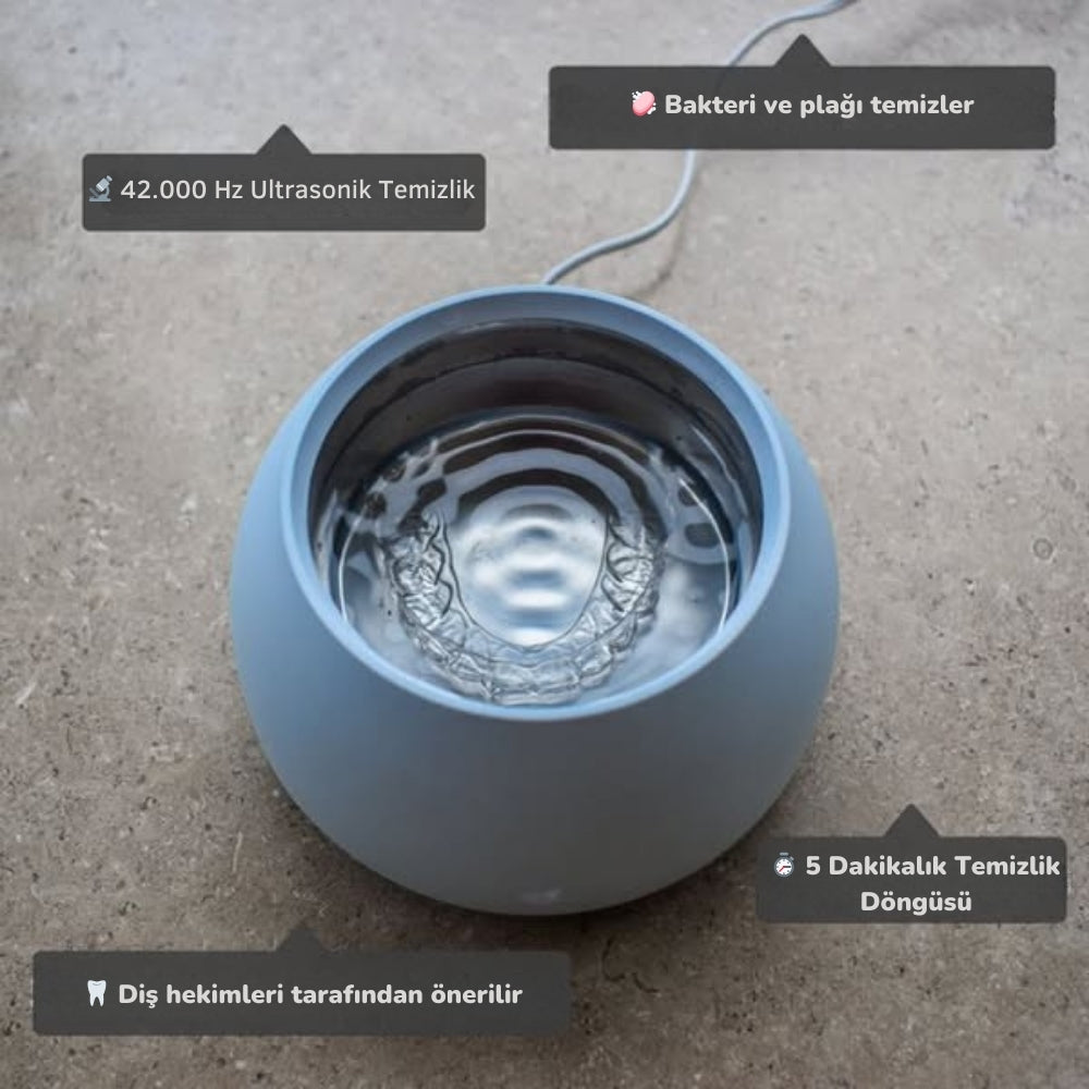 Auralux Ultrasonik Diş Plak & Protez Temizleyici